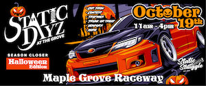 Static Dayz at the Grove - Halloween Edition Static Dayz at the Grove - Halloween Edition