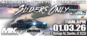 MODDEDKULTURE x SAC SPEED SHOP 'SLIDERS ONLY' MODDEDKULTURE x SAC SPEED SHOP 'SLIDERS ONLY'